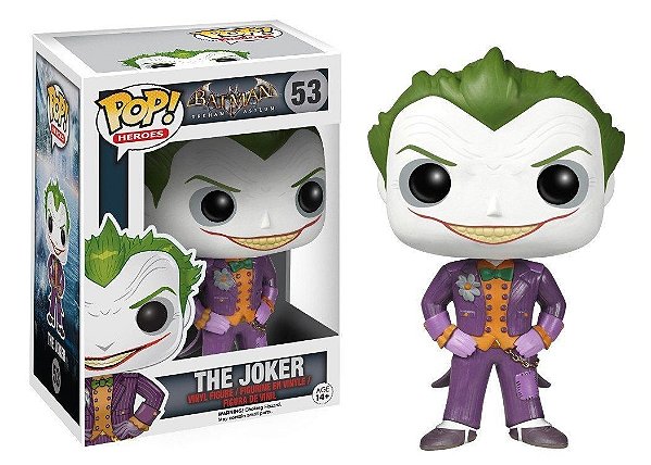 The Joker 53 Pop Funko Batman Arkham Asylum