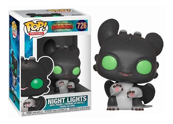 Night Lights 726 Pop Funko Como Treinar Seu Dragão