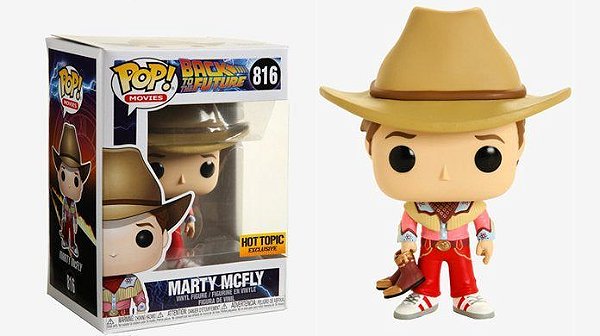 Marty Mcfly 816 Exclusivo Pop Funko Back to The Future