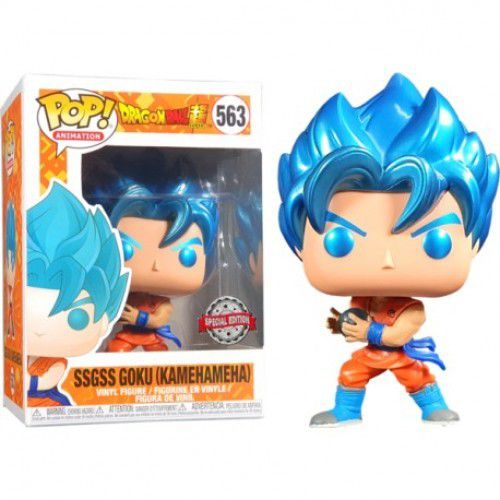 SSGSS Goku (Kamehameha) 563 Exclusivo Pop Funko Dragon Ball
