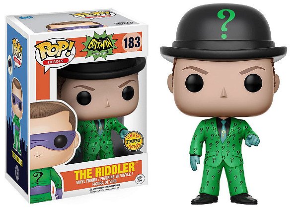 The Riddler Charada 183 Chase Pop Funko Batman Dc