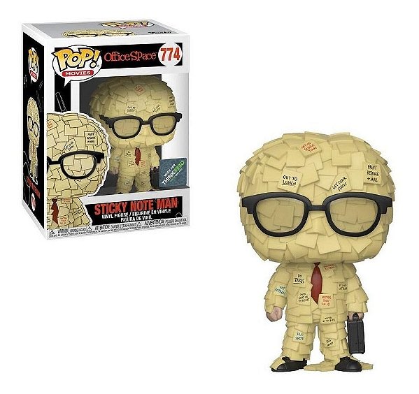 Sticky Note Man 774 Exclusivo Pop Funko Office Space