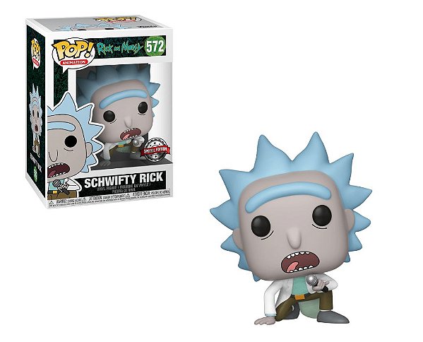 Schwifty Rick 572 Exclusivo Pop Funko Rick and Morty