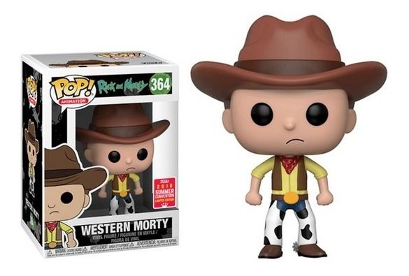 Western Morty 364 Exclusivo Pop Funko Rick and Morty