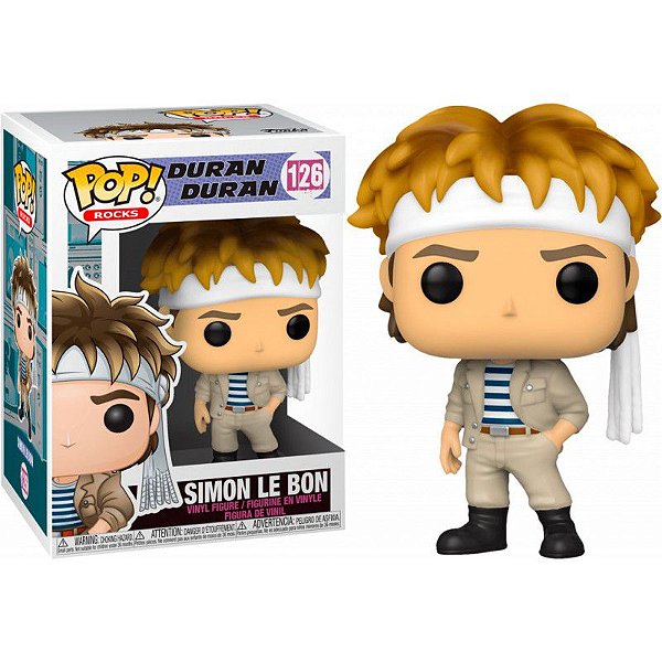 Simon Le Bon 126 Pop Funko Duran Duran