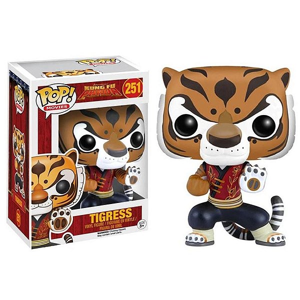 Tigress 251 Pop Funko Kung Fu Panda