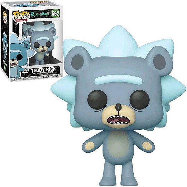 Teddy Rick 662 Pop Funko Rick and Morty