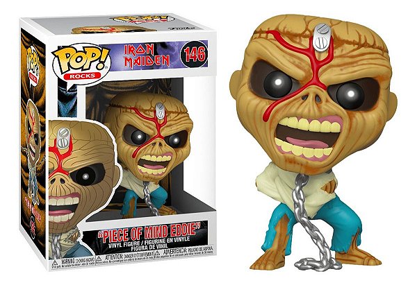 Piece of Mind Eddie 146 Pop Funko Iron Maiden