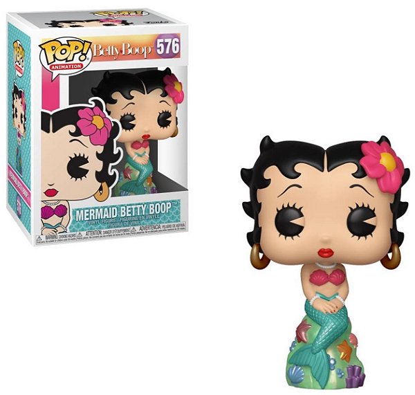 Mermand Betty Boop 576 Pop Funko Betty Boop
