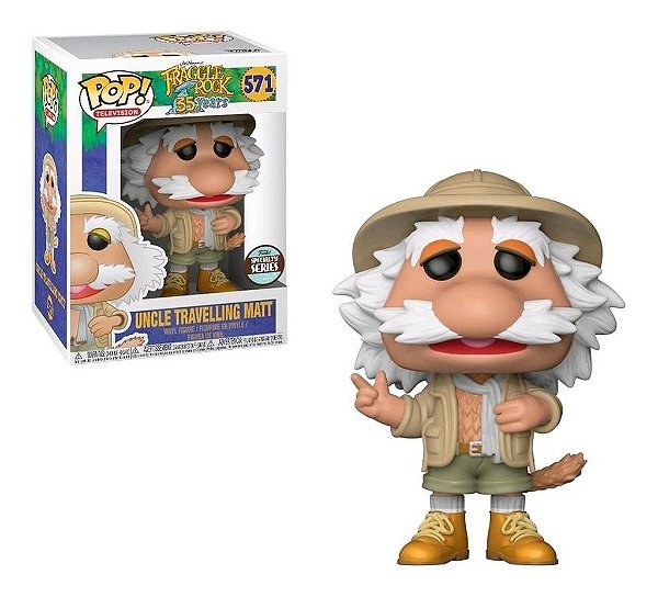 Uncle Travelling Matt 571 Exclusivo Pop Funko Traggle Rock