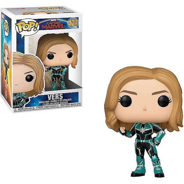 Vers 427 Pop Funko Captain Marvel