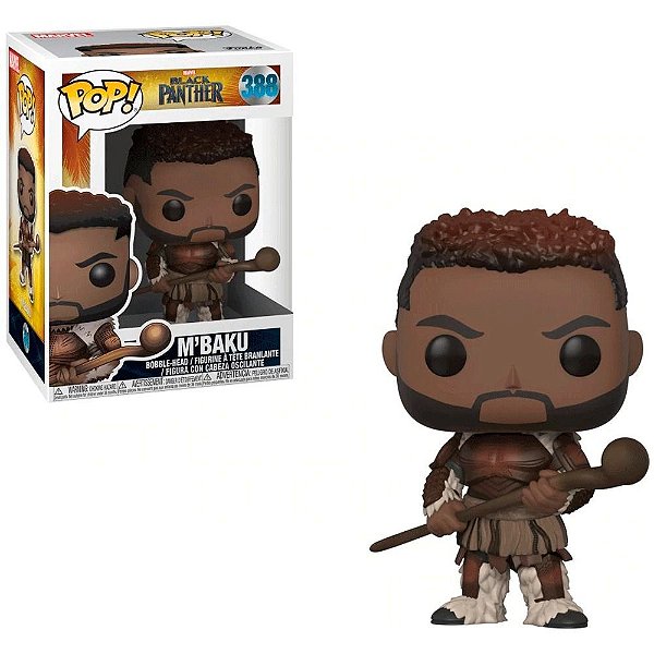 M Baku 388 Pop Funko Black Panther Marvel