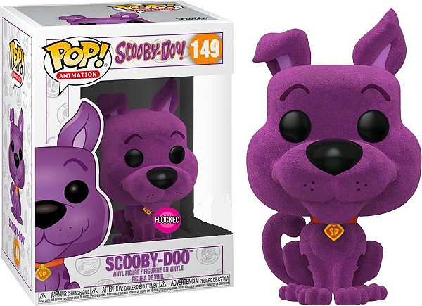 Scooby-Doo 149 Exclusivo Pop Funko Flocked
