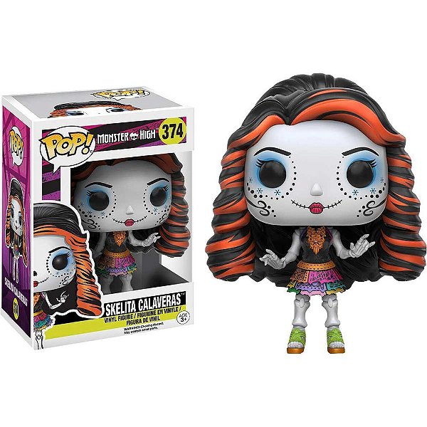 Skelita Calaveras 374 Exclusivo Pop Funko Monster High
