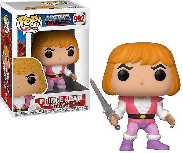 Prince Adam 992 Pop Funko Masters of The Universe