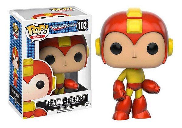 Mega Man - Fire Storm 102 Pop Funko