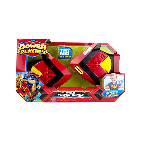 Power Players - Eletronic Roleplay Power Bands Axel´s - 2176 - TS Toys
