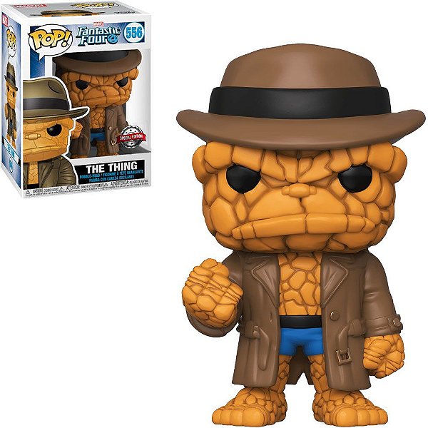 The Thing 556 Exclusivo Pop Funko Fantastic Four Marvel