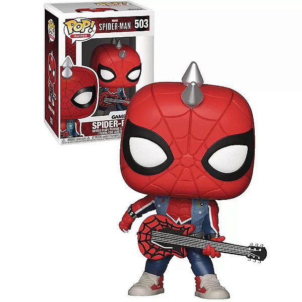 Spider-Punk 503 Exclusivo Pop Funko Spider-man Marvel