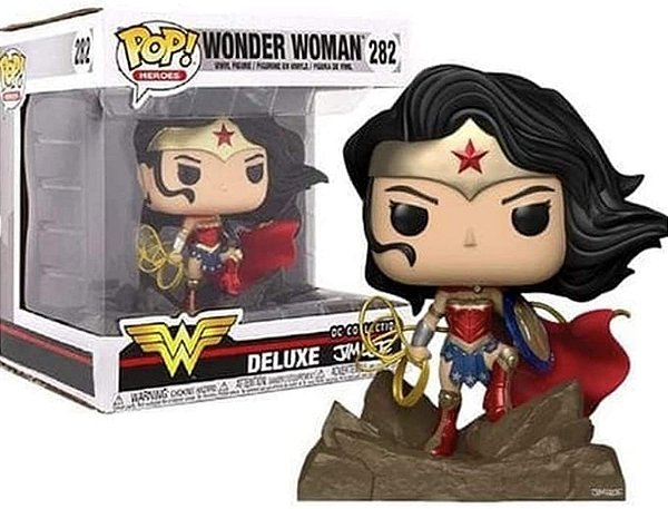 Wonder Woman 282 Exclusivo Pop Funko Deluxe DC