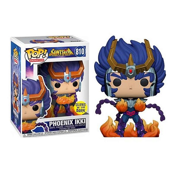 Phoenix Ikki 810 Excl GITD Pop Funko Cavaleiros dos Zodiacos