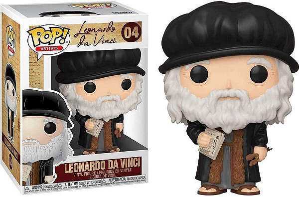 Leonardo Da Vinci 04 Pop Funko Artists