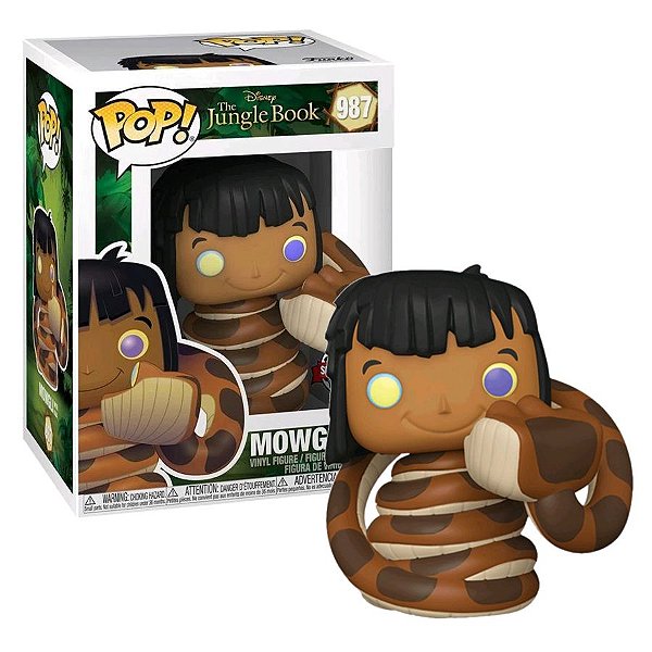 Mowgli with Kaa 987 Exclusivo Pop Funko Mogli Disney