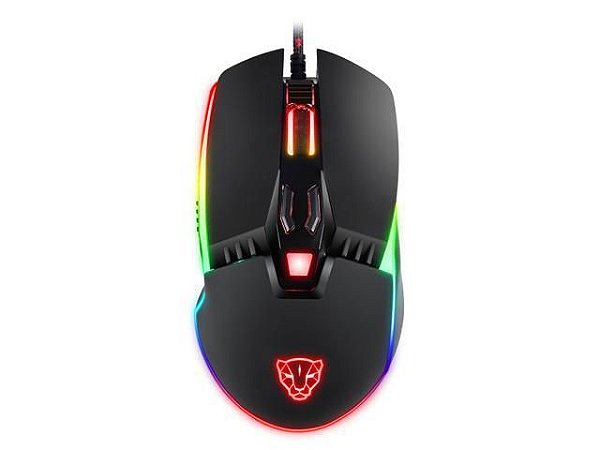 Mouse Motospeed V20 RGB Gamer com Macro