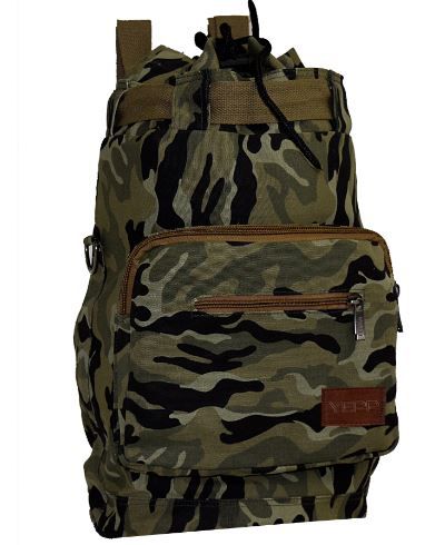 Mochila de Lona Yepp MC3006 - Camuflado Verde