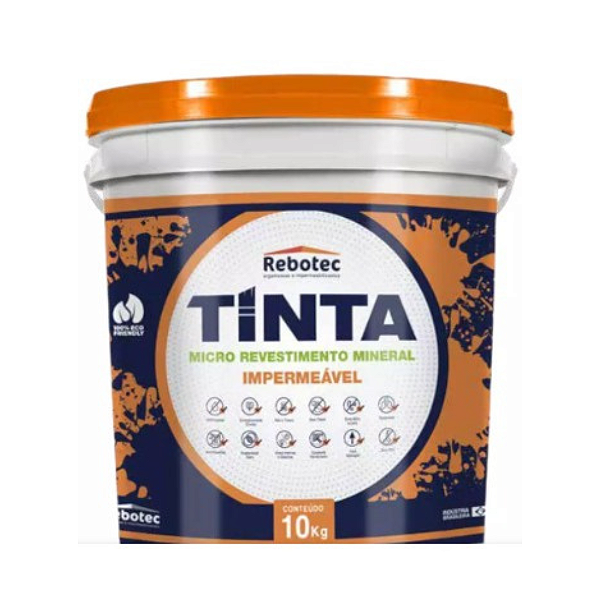 Tinta Micro Revestimento Impermeável 10kg (COR:BRANCO)