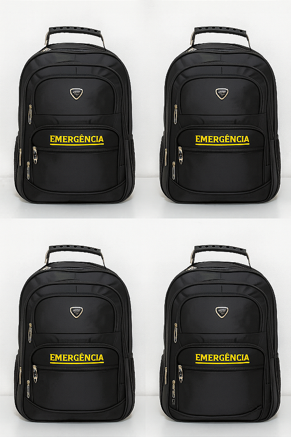 Leve 4, Pague 3 Mochilas de Emergência + KIT ESSENCIAL