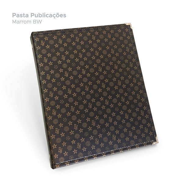Pasta de Publicações - Marrom BW