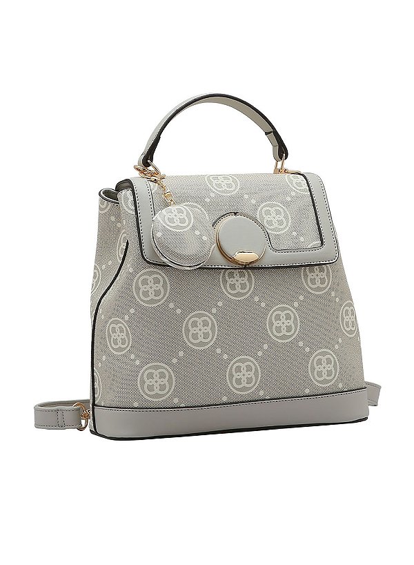 Mochila feminina - Elemento Chic - Off White - Chenson 8484728
