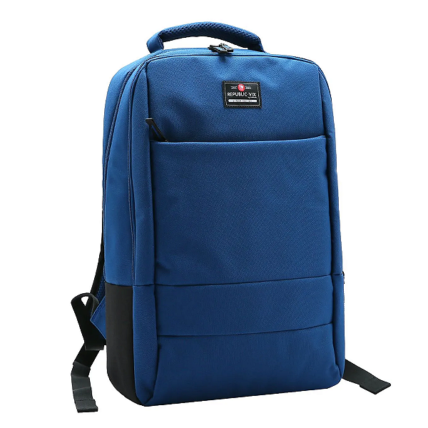 Mochila Escolar Porta Notebook - Republic Vix 8734089 - Azul