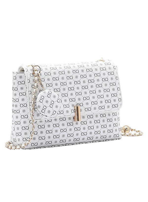 Bolsa Feminina Chenson Original - Elegance Luxo Versátil - Alça Tiracolo - Off White 3485086