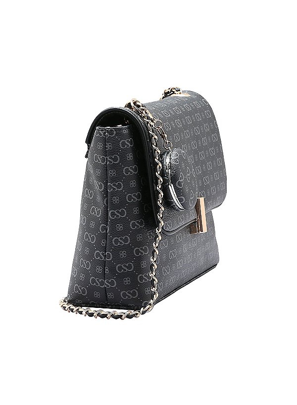 Bolsa Feminina Chenson Original - Elegance Luxo Versátil - Alça Tiracolo - Preto 3485086