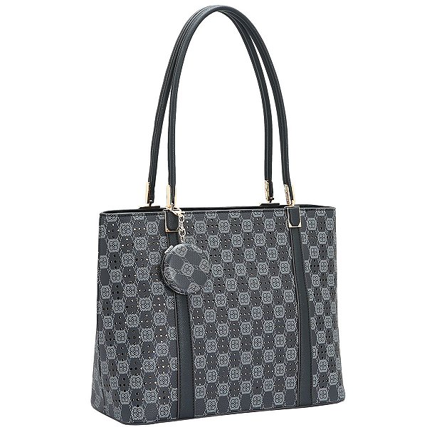Bolsa Feminina Chenson Original - New Cristal - Alça de Ombro - Preto 3485024