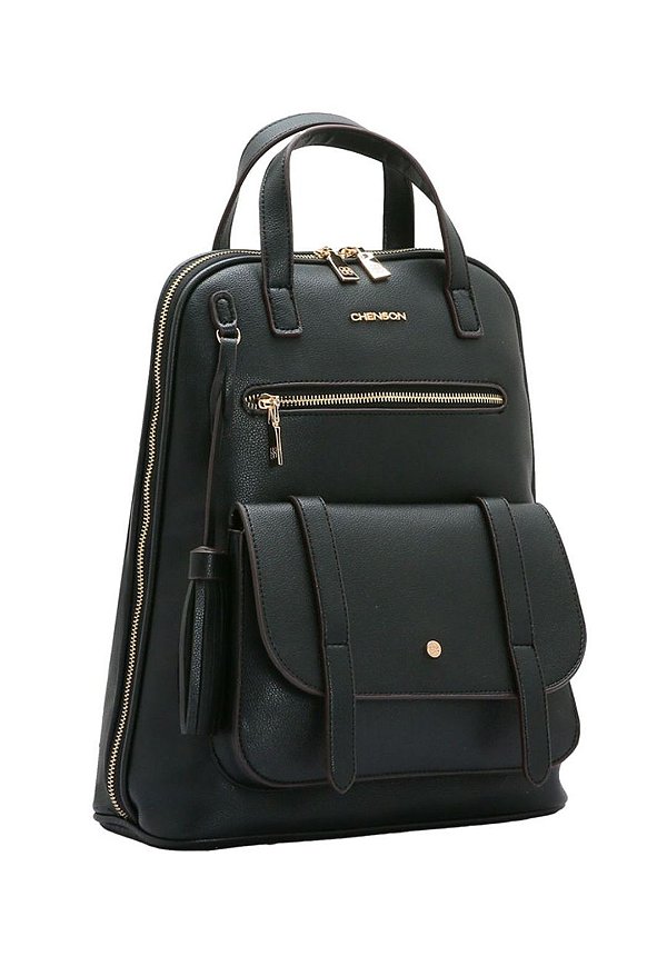 Mochila feminina - Clássica - Preto - Chenson 8484294