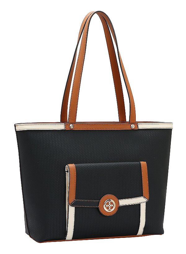 Bolsa Feminina Chenson Original - Colors - Alça de Ombro - Preto 3484873