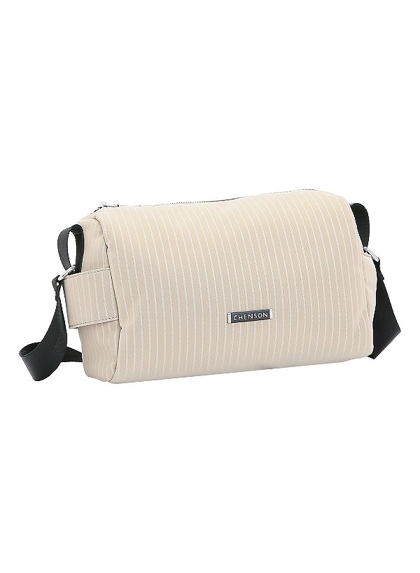 Bolsa feminina - Alça tiracolo - Streetwear - Bege - Chenson 3784799