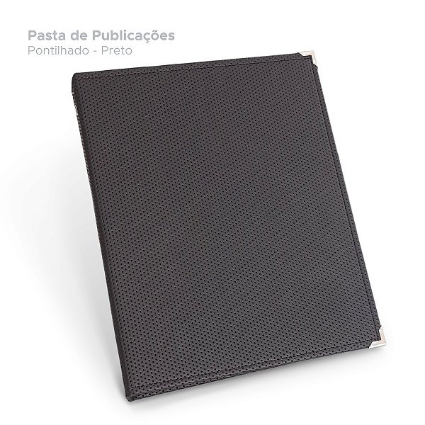 Pasta de Publicações - Preto Pontilhado