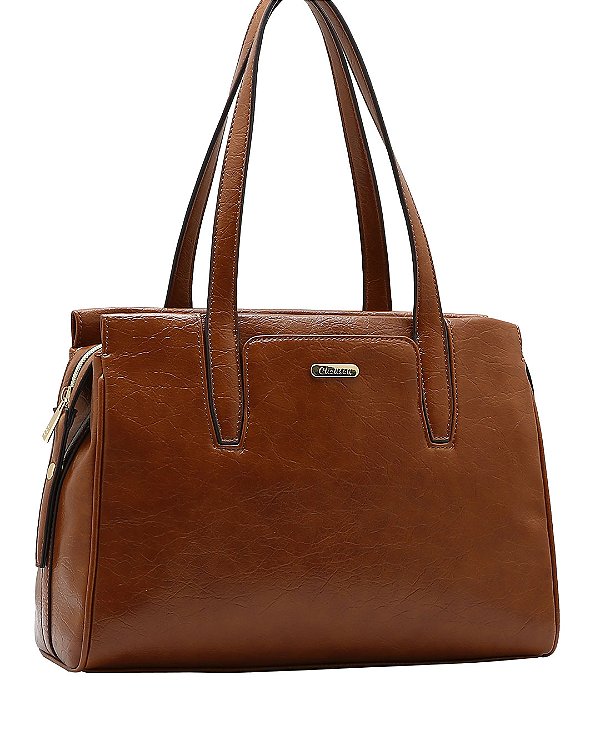 Bolsa Boho Chic - Alça de ombro - Chenson 3485699 - Marrom