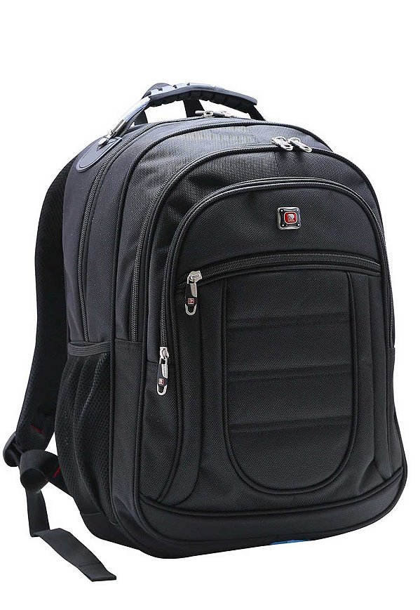 Mochila Notebook Republic Vix 23L Preto com Cabo de Aço e Organizador Interno 8732213