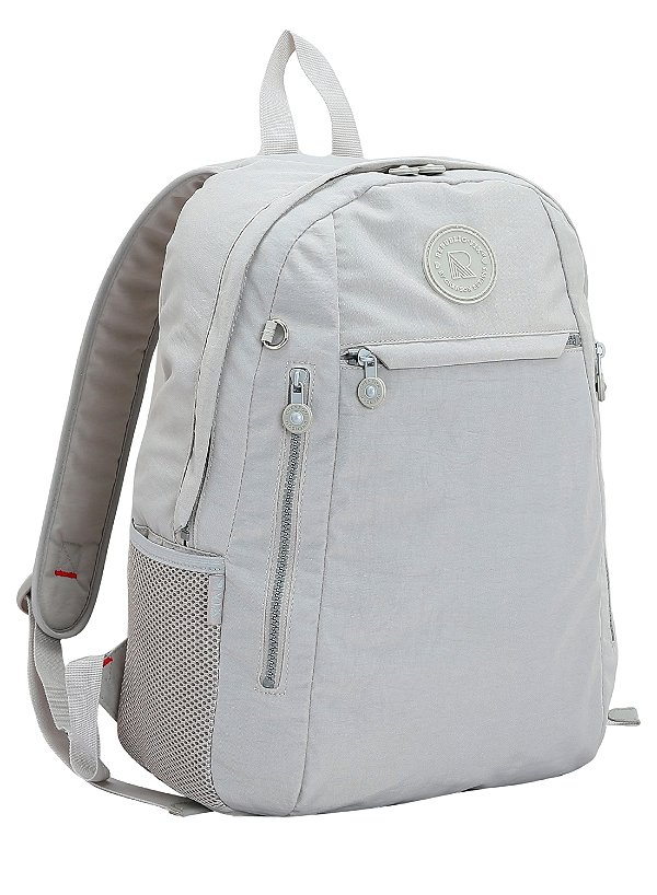 Mochila Casual Republic Vix Cinza - Compacta, Leve e Resistente 8781421