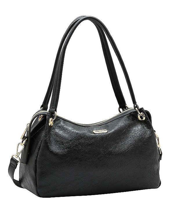Bolsa Hobo Casual - Alça de Ombro - Chenson 3485939 Preto