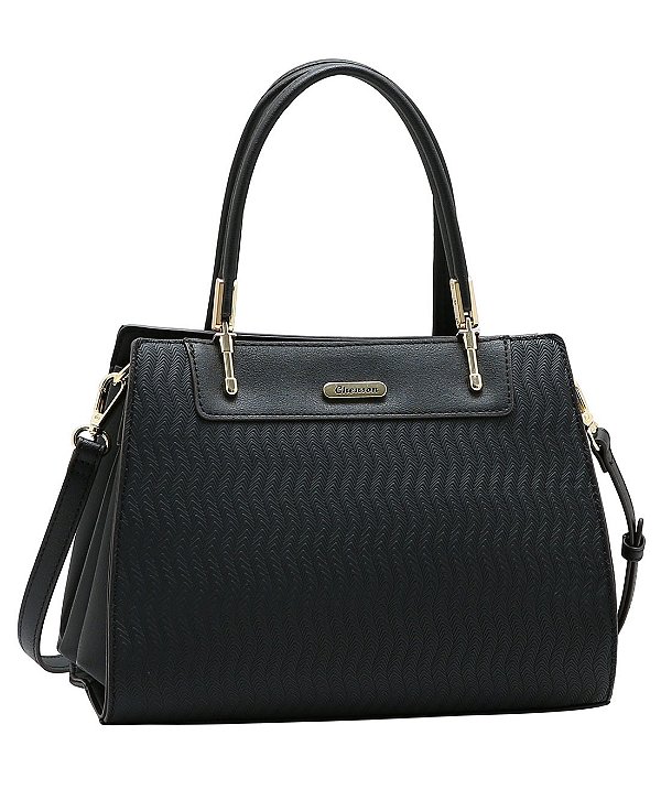 Bolsa Tote Basic Fashion - Alça de Mão - Chenson 3485908 Preto