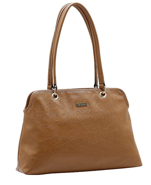 Bolsa Tote Casual - Alça de Ombro - Chenson 3485938 Marrom