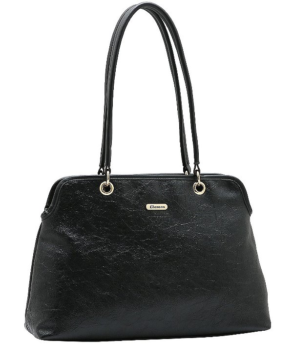 Bolsa Tote Casual - Alça de Ombro - Chenson 3485938 Preto
