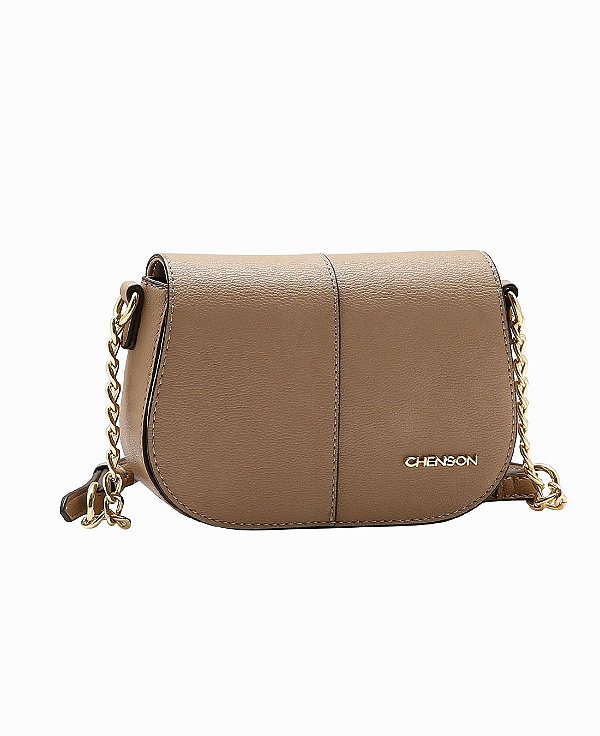 Bolsa Estruturada - Tiracolo - Chenson 3484929 Natural