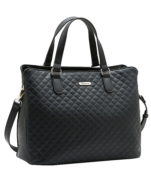 Bolsa Tote Matelassê - Alça de mão - Chenson 3485920 Preto